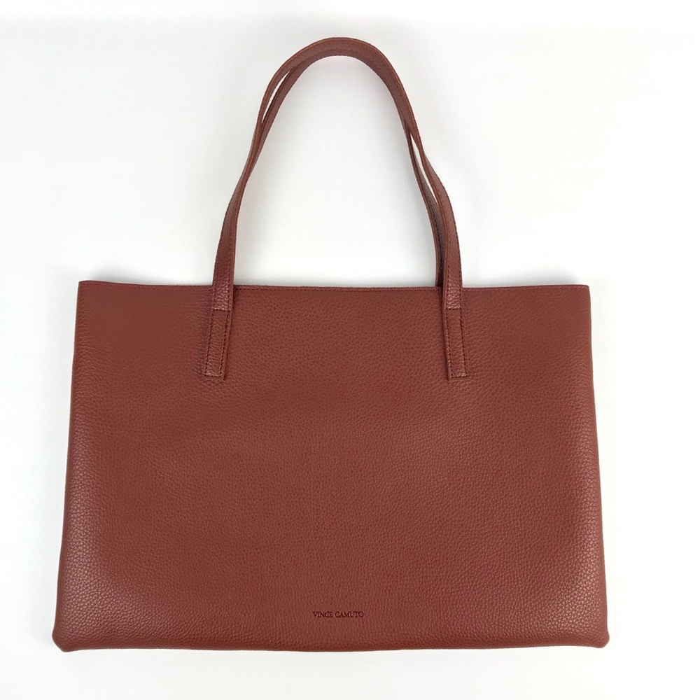 NEW {Vince Camuto} Luck Vegan Leather Tote - Picture 7 of 8